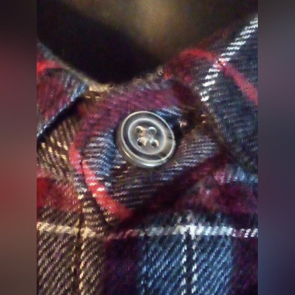 Eddie Bauer Long Sleeve Cotton Flannel Multi Color Stripes Shirt Men's 2XL - Picture 4 of 10